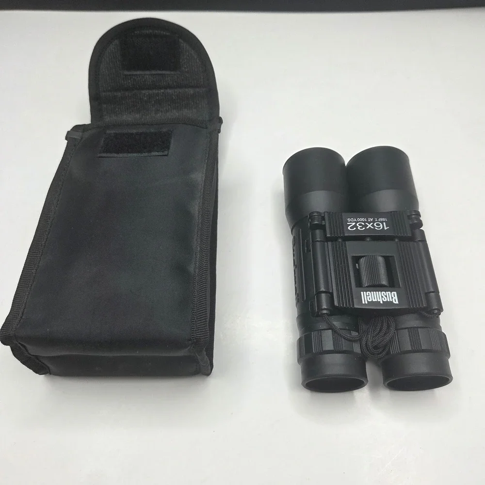 Bushnell Binoculars 16x32 Compact Black 188FT at 1000YDS with Case Travel
